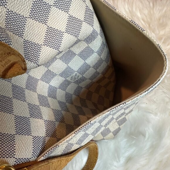 Authentic Louis Vuitton Damier Azur Totally MM Tote Bag - Picture 14 of 17